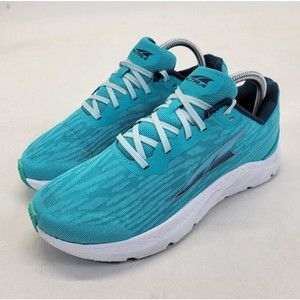 Altra Rivera Green Blue White Size 8.5 Womens Running Shoes Sneakers AL0A4VQV324